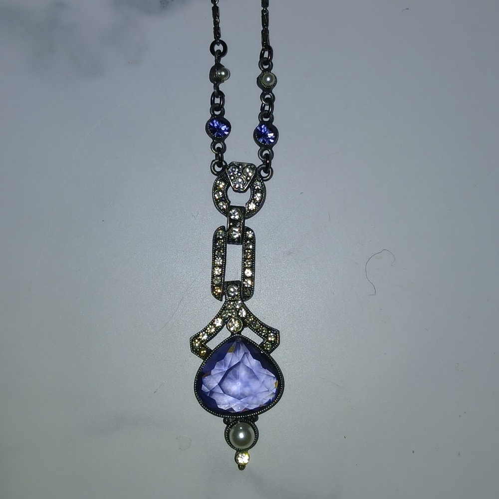 RARE Ben Amun Art Deco Necklace Beautiful!